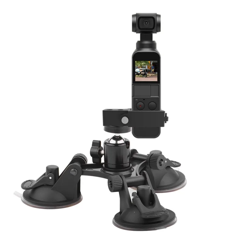 Присоска автомобильный держатель крепление для DJI Osmo Карманный автомобильный стеклянный присоска держатель для вождения рекордер штативы DJI OSMO карманные аксессуары