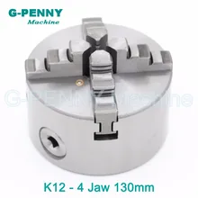 CNC 4th axis A axis 130mm 4 jaw Chuck self centering manual chuck four jaw for