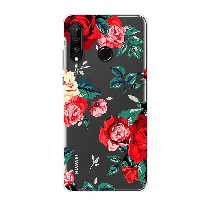 Huawei P30 Lite чехол P30Lite силиконовый мягкий для телефона из ТПУ MAR LX1 LX1M P 30 Pro