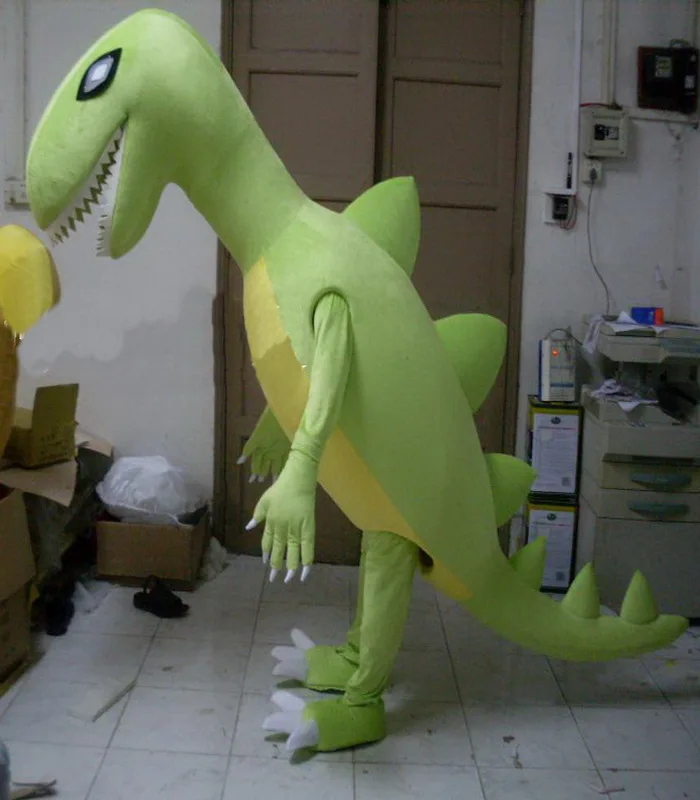 EVA материал зеленый маскарадный костюм крокодила мультфильм одежда рекламные костюмы Хеллоуин вечеринка в честь Дня Рождения косплей 202