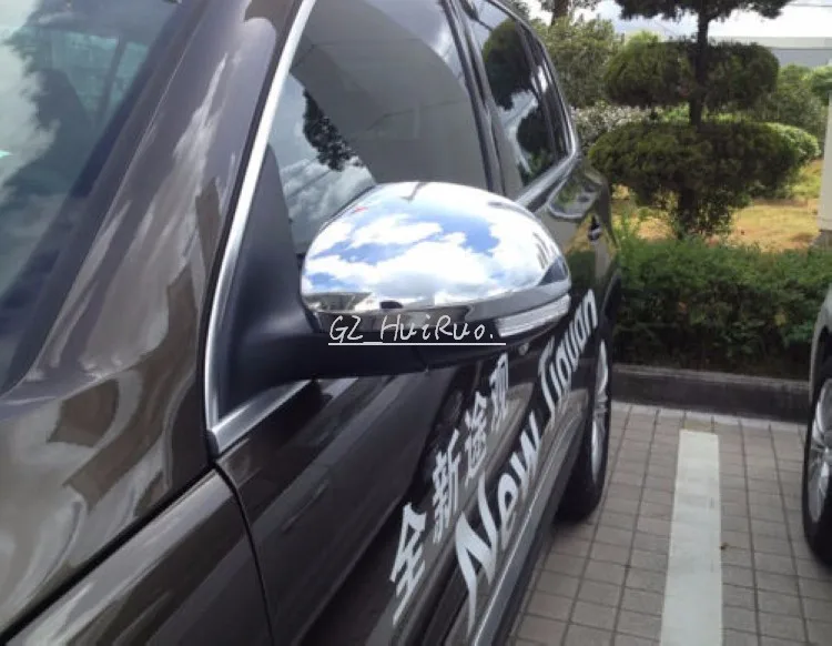 АБС-пластик хром Зеркало заднего вида накладка 2 шт. для VW Volkswagen Tiguan 2009 2010 2011 2012 2013