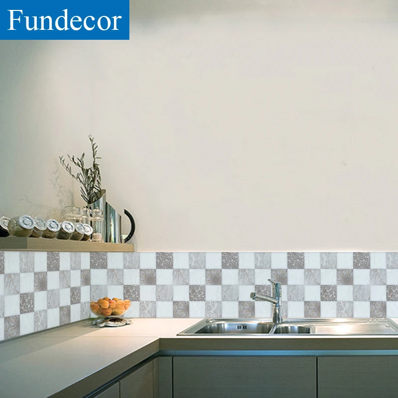 [Fundecor] Водонепроницаемый мозаичный стикер для настенной плитки ванной кухонные