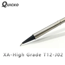 QUICKO XA высококачественный T12-J02 наконечник паяльника/Высококачественный паяльный наконечник для FX9501/951/952