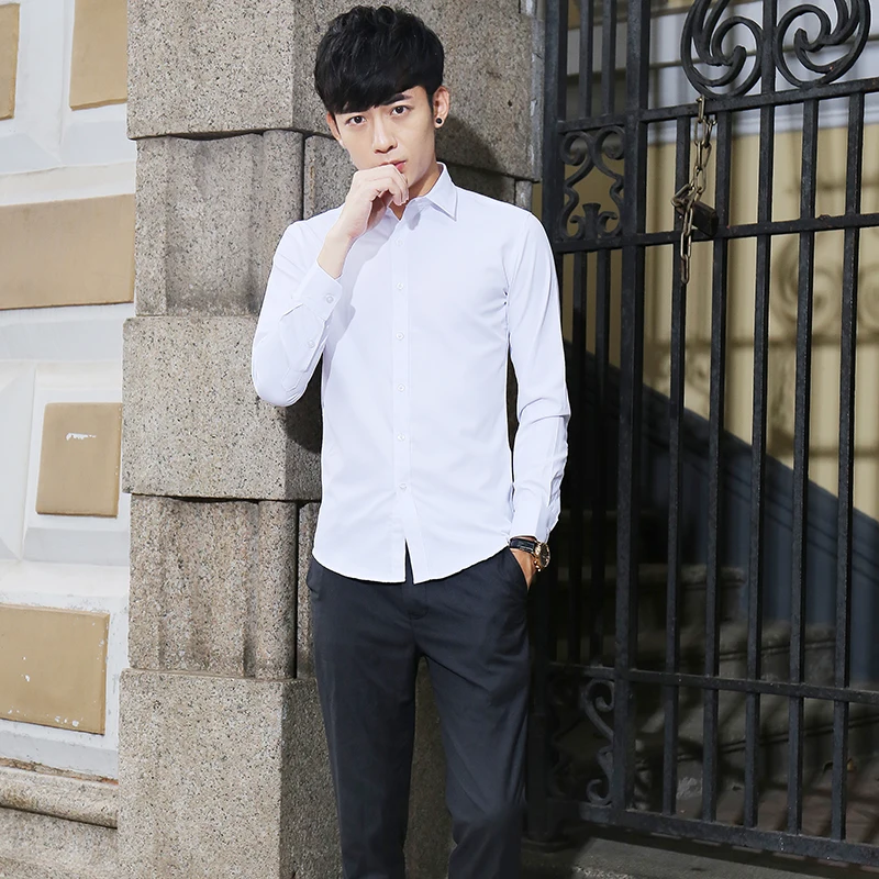 

Cheap wholesale 2019 new Spring Summer Autumn Hot selling men's fashion casual ladies work Shirts MP6