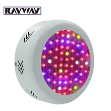 New 72LED High Power Full Spectrum 216W UFO Led Grow Light for plants Flowering lighting 42Red+12Blue+6warm white+6white+3IR+3UV