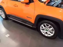 Car Styling Refitting Parts Side steps Running Boards Fit For Jeep 2016 Renegade Vehicle Plastic and aluminum alloy