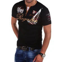 ZOGAA, Мужская рубашка поло, новинка, мужская мода, культивирование, поло, короткий рукав, чистый цвет, повседневная, с надписью, одноцветная, не садится, мужская одежда