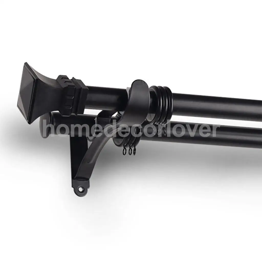 1 Piece Retro Curtain Pole Rod Finials Ends Heads 28mm
