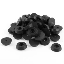 50 шт коническая форма мебель стол стул ноги советы ног коврик 18x15x5 мм SODIAL