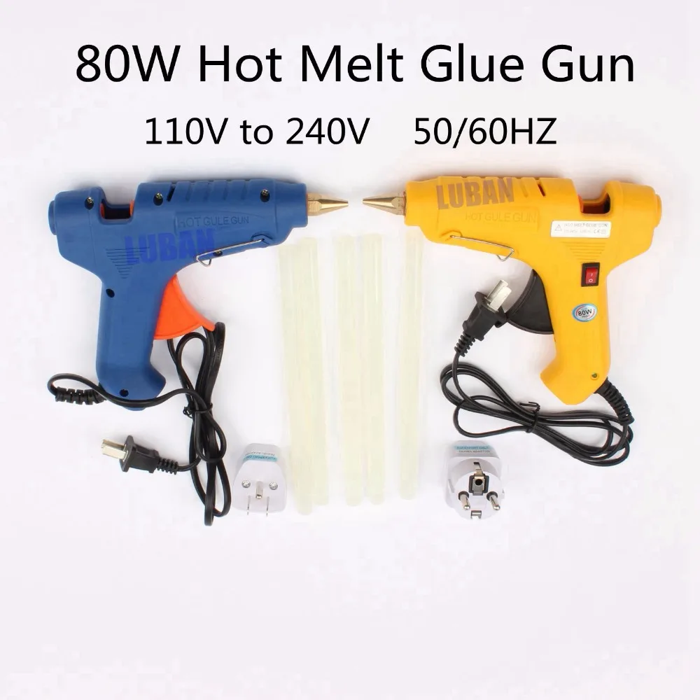 80W Hot melt glue gun 11cm glue stick High Temperature Heater Melt Hot