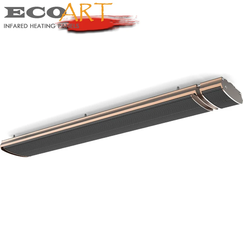 2400W 4 Power Settings Outdoor Barbeque Patio Heater Remote Control Electric Infrared Strip Heater for Cafes and Garage 2400W 4 Power Settings Outdoor Barbeque Patio Heater Remote Control Electric Infrared Strip Heater for Cafes and Garage