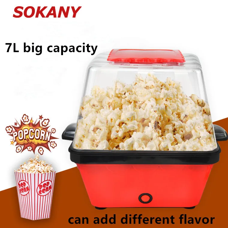 

Large Capacity popcorn making machine mini home popcorn maker automatic popcorn machine DIY popcorn in Different Ingredients