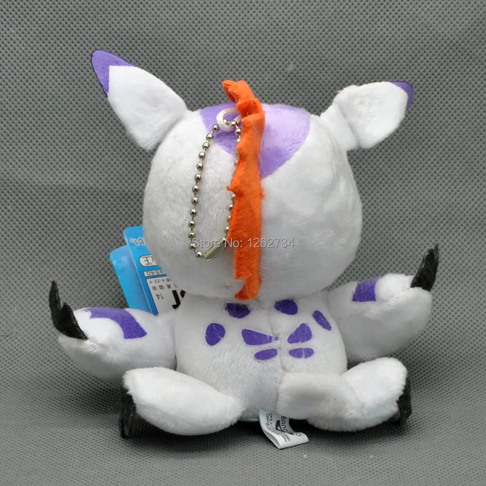EMS 100/лот Digimon Agumon gabumon Gomamon Biyomon Palmon Patamon Tailmon 9-14 см плюшевый брелок-подвеска фигурка игрушка