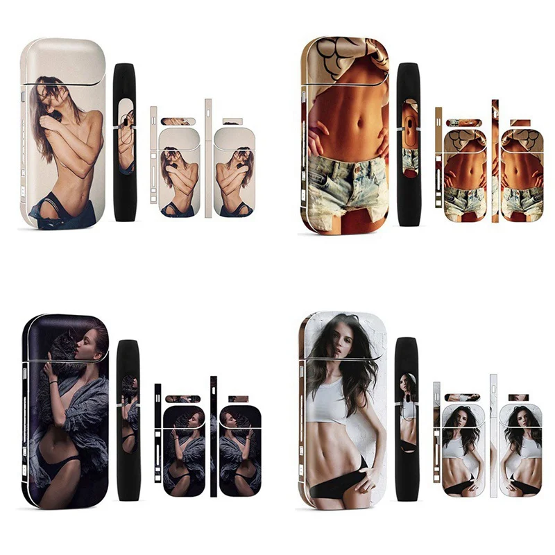 

PVC Material Skin Antidust Decorative Protective Cover Sticker Girl Pattern For IQOS 2.4