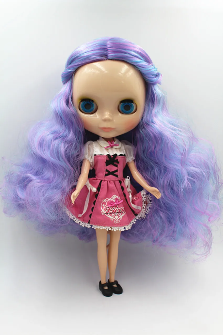 

Blygirl Doll Mixed color hair Blyth body Doll Fashion can change makeup