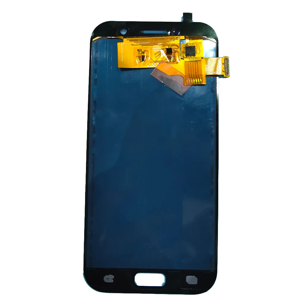 Cena Test wyświetlacza LCD do Samsung Galaxy A5 2017 A520 montaż digitizera ekranu dotykowego wyświetlacz LCD do Samsung A5 2017 A520 A520F TFT