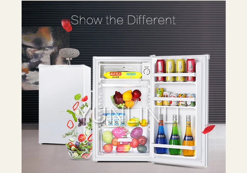 101L Single-Door Refrigerator Household Vertical Frige With Large Capacity & Energy-Saving Home RefrigerTtion