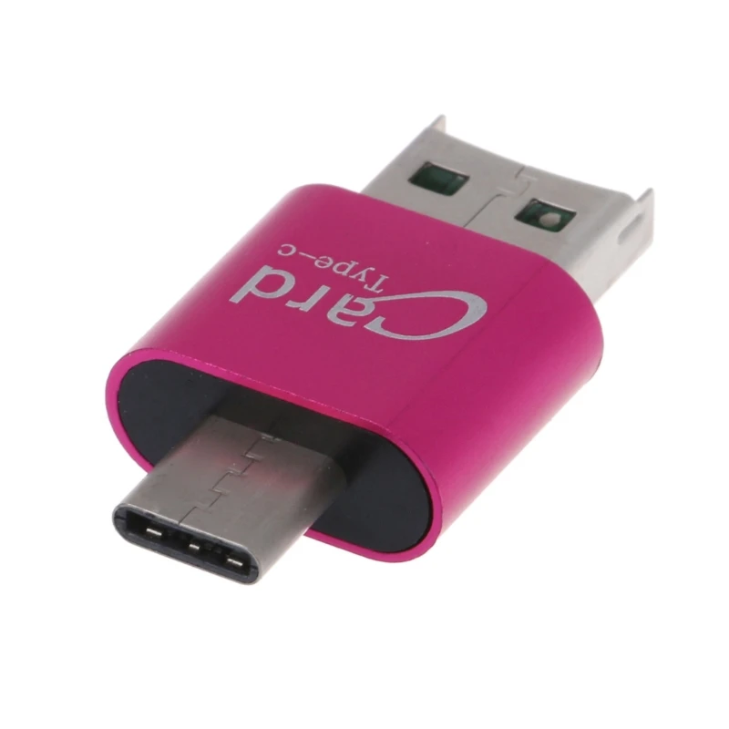 Универсальный 3 в 1 OTG type-C кардридер USB 3,0 на 2 слота TF SD для телефонов ПК