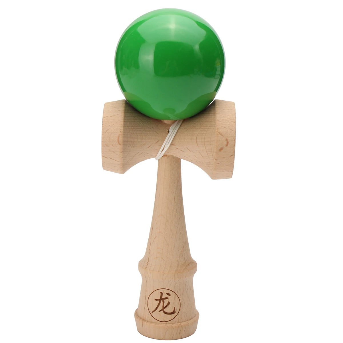 Древесина бука Дракон шар Kendama игрушки Умелые жонглирование игры для детей и взрослых меч мяч снятие стресса игрушки подарки на день рождения - Цвет: Green