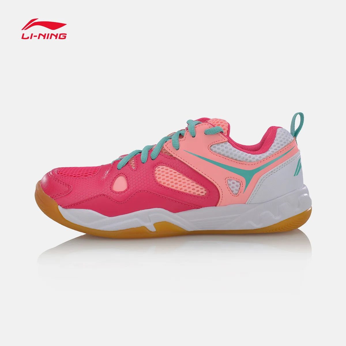 Li Ning/Женская обувь для бадминтона новинка 2017 дышащие Нескользящие Женские
