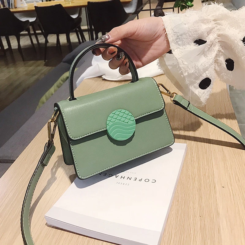 

High Quality Casual Wild Messenger Bag Ladies Bag 2019 New Luxury Designer Shoulder Bags New Simple Leisure Lady Crossbody Bag