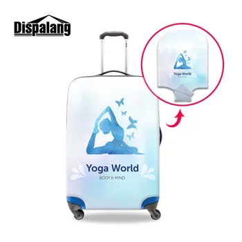 

Dispalang Travel on Road Luggage Covers Practice Protective Suitcase Dust Cover for 18" to 30" Luggage Cover Travel Accessories