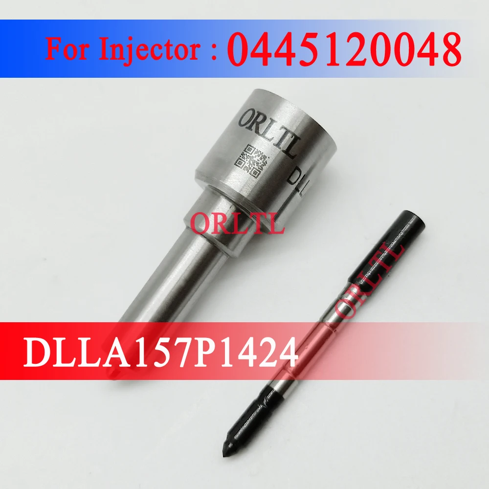 

DLLA157P1424 0433172037 Diesel common rail injection nozzle DLLA 157 P 1424 original fuel oil spray nozzle for 0445120390