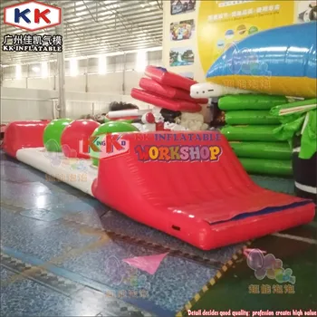 

Adult Sea Water Use Inflatable Water Floating Obstacle Course / Water Park Games For Resort