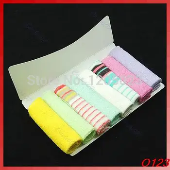 

Set of 8Pcs Soft Baby Newborn Children Bath Towels Washcloth For Bathing Feeding