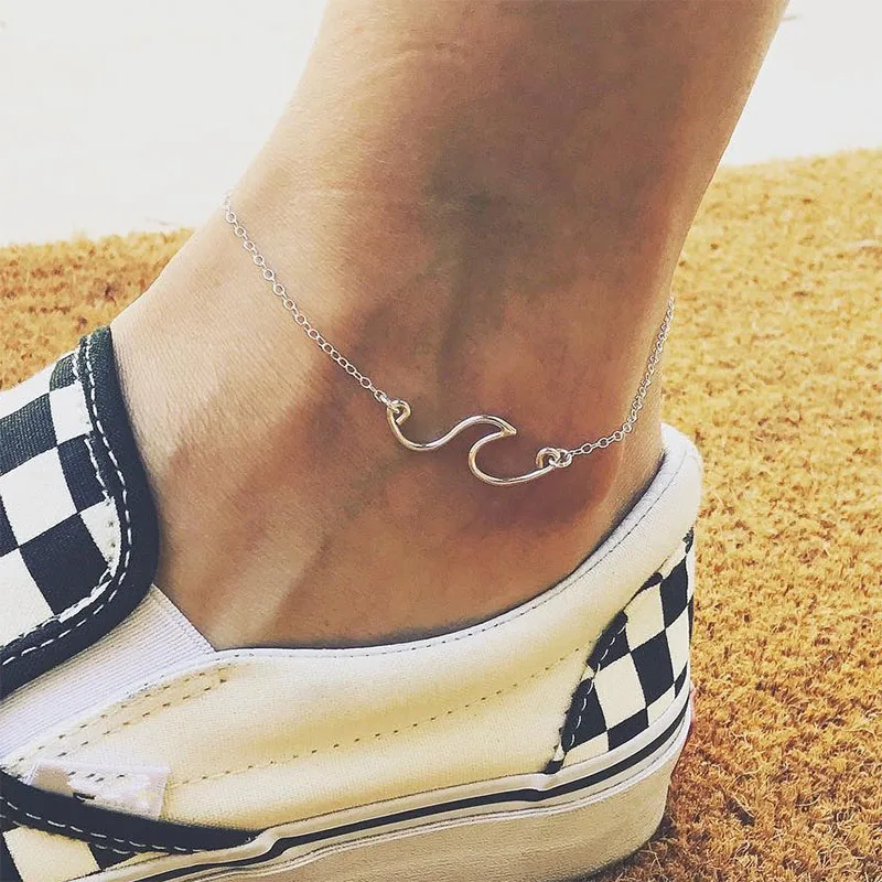 

New European And American Fashion Jewelry Beach And Seaside Women's Foot Chain