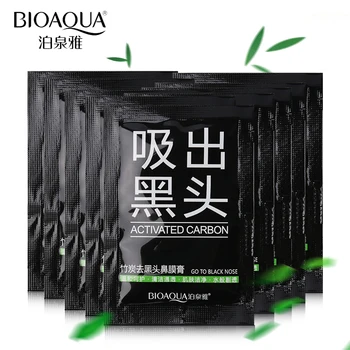 

100pcs/lot Face Care BIOAQUA Nose Facial Blackhead Remover Mask Minerals Pore Cleanser Black Head EX Pore Strip