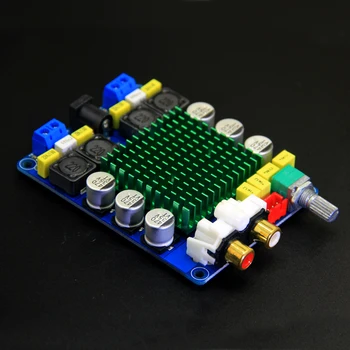 

DC24V Fever TDA7498 Stereo 2.0 D Class HIFI High Power Digital Amplifier Board 100W + 100W
