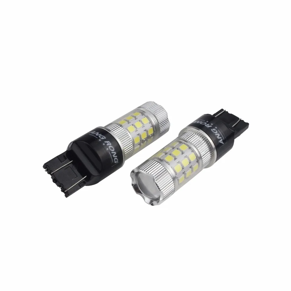 ANGRONG 2x30W LED 7443 580 582 W21/5W лампа босветильник задний стоп сигнал DRL (CA271x2)|led 7443|stop light7443