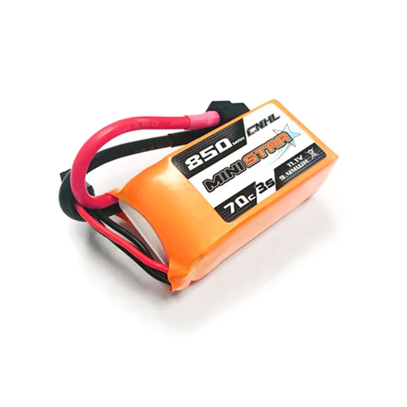 CNHL MiniStar 850 mAh/450 mAh 11,1 V 3S 70C Lipo аккумулятор Перезаряжаемый W/XT60 Разъем для RC моделей запчасть для мультикоптера Accs