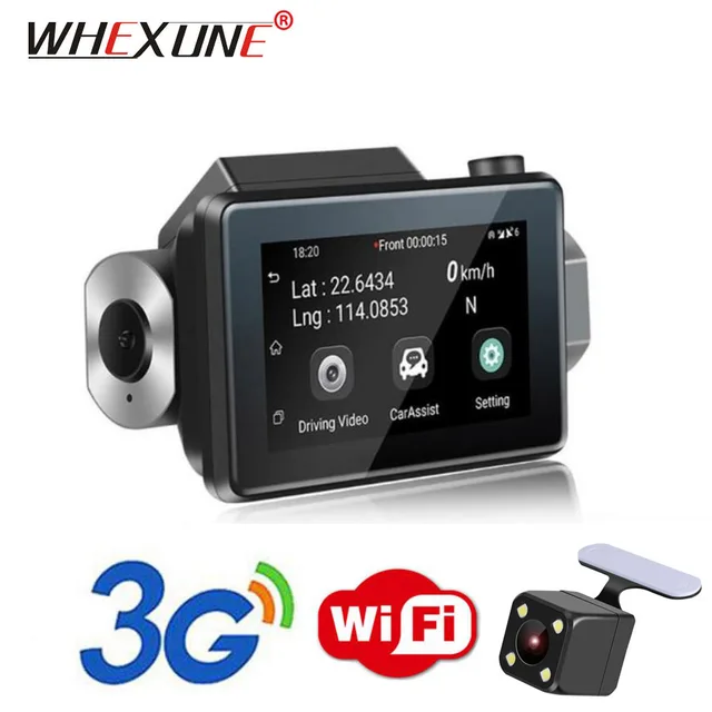Modest WHEXUNE Hidden WIFI Car DVR 3.0 inch dual lens Dash Cam FHD 1080P Video Recording dvrS App Real-Time Control Dash Camera GPS WDR Modest WHEXUNE Hidden WIFI Car DVR 3.0 inch dual lens Dash Cam FHD 1080P Video Recording dvrS App Real-Time Control Dash Camera GPS WDR