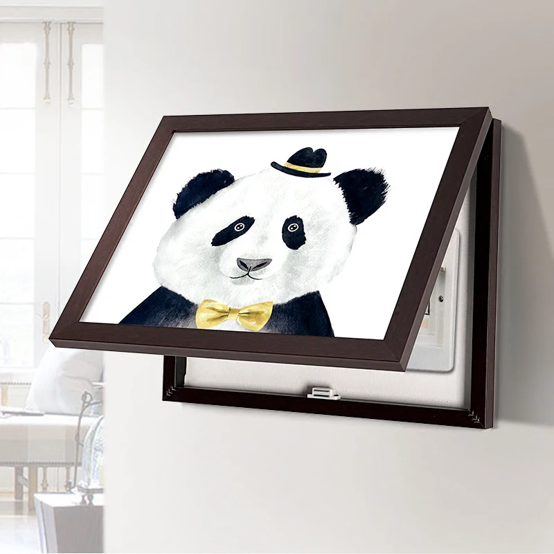 

Modern Minimalist Meter Box Decorative Painting Nordic Porch Restaurant Paintings Distribution Box Cover Electric Switch Box