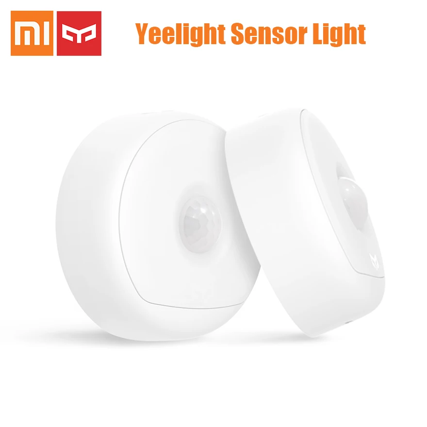 

Xiaomi Mijia Yeelight Sensor Light Ceiling Rechargable Mi Human Body Sensor Lamp Induction soft led light charger cable mihome