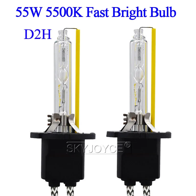 55W Xenon H1 H3 H7 H11 9005 9006 9012 D2H Canbus HID Kit Car Light EMC No Error Canbus HID Ballast 55W 5500K Auto Headlamp Bulb (12)