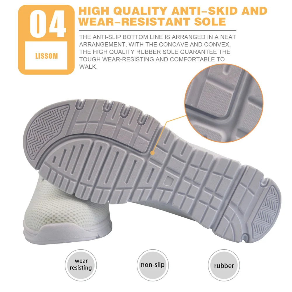 INSTANTARTS Piano Keyboard Printed Casual Sneaker Shoes Men Breathable Man Flat Shoes Fashion Music