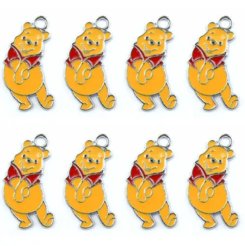 Wholesale 50Pcs Winnie Charm Pendants DIY Jewelry Making A-F524 | Украшения и аксессуары
