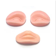 3D постоянный макияж резиновая поддельная кожа для практики нанесения татуировки дермы губ