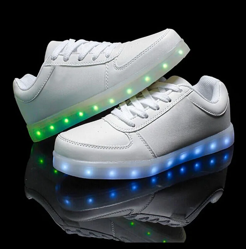 wide width light up shoes