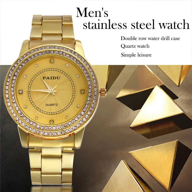 Relogio Masculino Lancardo Luxury Brand Stainless Steel Analog Display Men