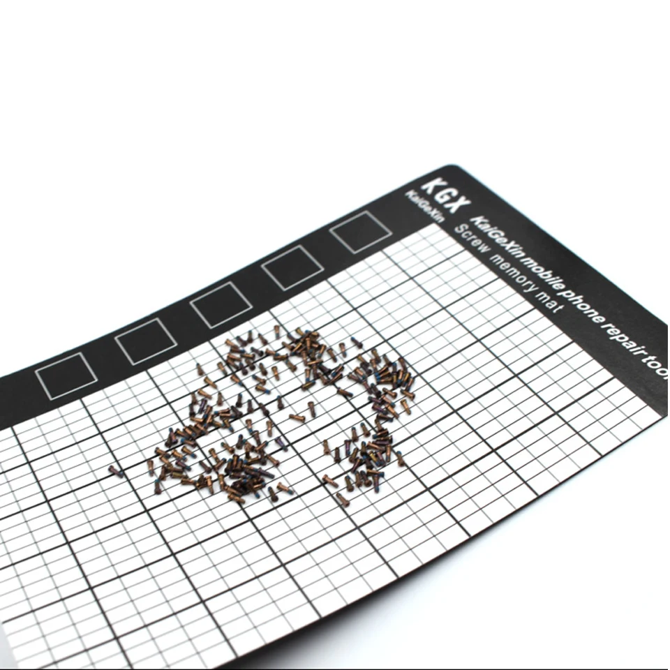 M-Triangle Magnetic Screw Mat Magnetic Working Pad Memory Chart Work Pad Mobile Phone Repair Tools 145 x 90mm Hand Tool Set