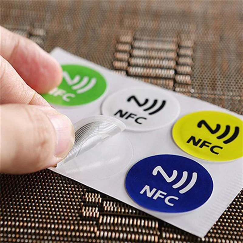 Мини Водонепроницаемый 6 шт Лот NDEF Ntag213 13,56 МГц HF RFID смарт-карта NFC метки перезаписываемая NFC наклейка со смарт-чипом этикетка работа с NFC телефоном