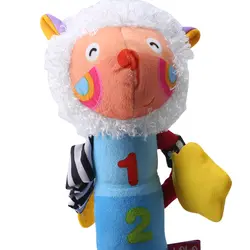 Горячая распродажа Очаровательная мягкая игрушка овца детская прогулочная коляска игрушки для захватывания детские игрушки для