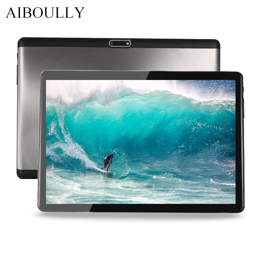 

AIBOULLY 10.1 inch Tablet PC Android 7 Octa Core 2.5D Screen 1920*1200 Phone Call Tablets 4G LTE WiFi A-GPS Game Tab for Kids 7'