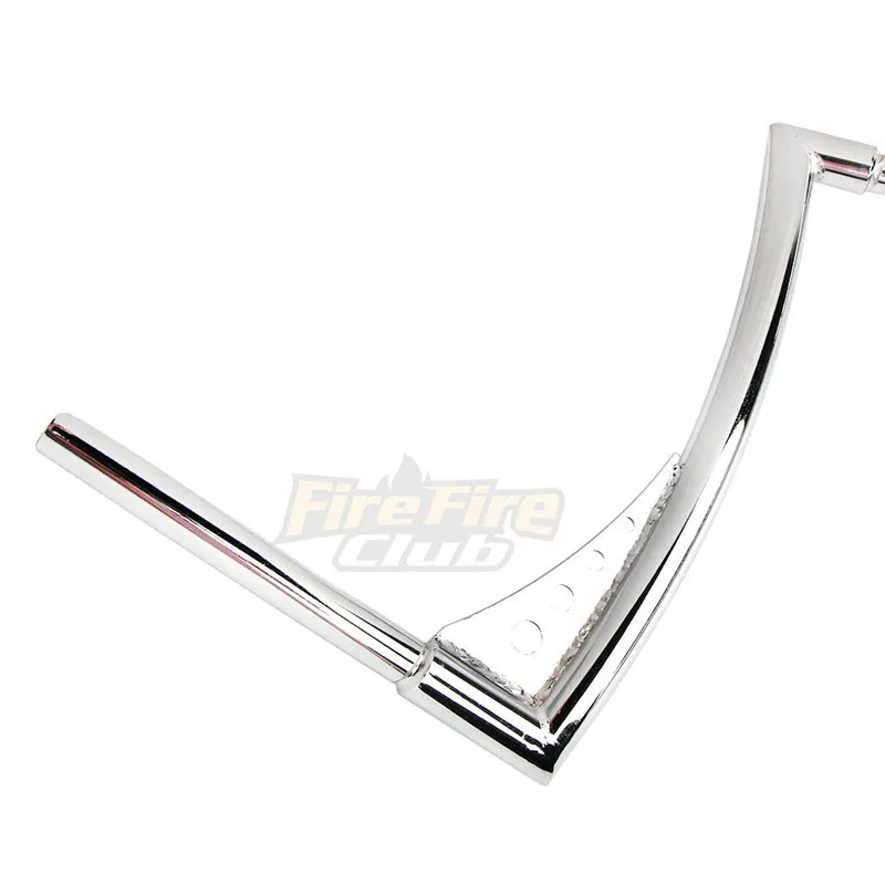 Черный 1" Rise Ape вешалки для велосипеда руль 1-1/4" Fat Bars 16 Rise руль подходит для Harley прочный качество