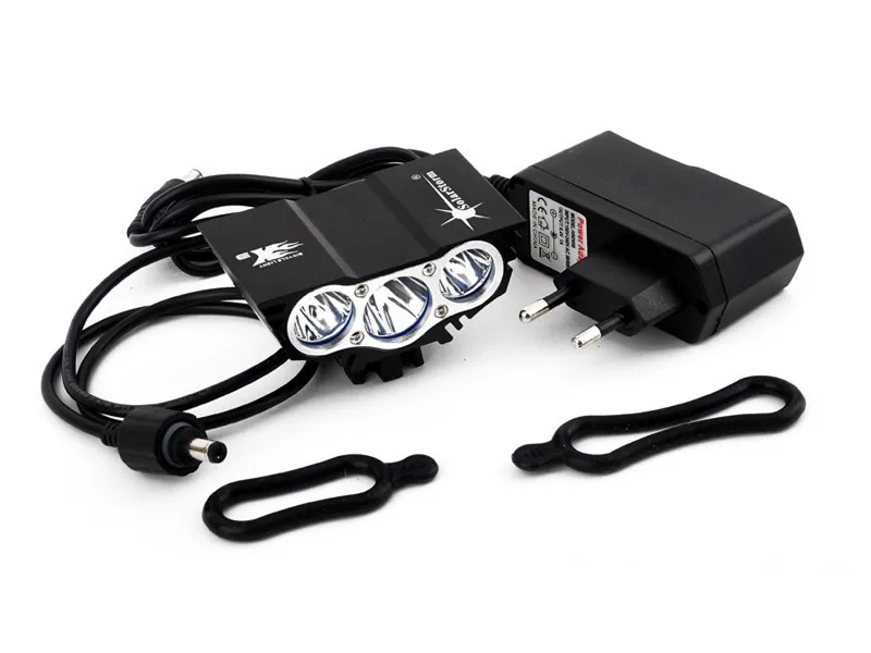Clearance Waterproof Aluminum LED Bike Light 6000Lumen 3x XML U2 LED Bicycle Lamp + Charger 0