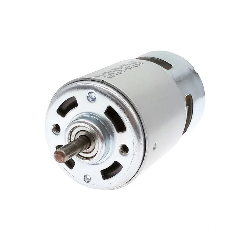 12В мотор 775 DC 24V двойной шариковый подшипник 1000rpm8500rpm6000rpm4500rpm3000rpm большой крутящий момент низкий уровень шума